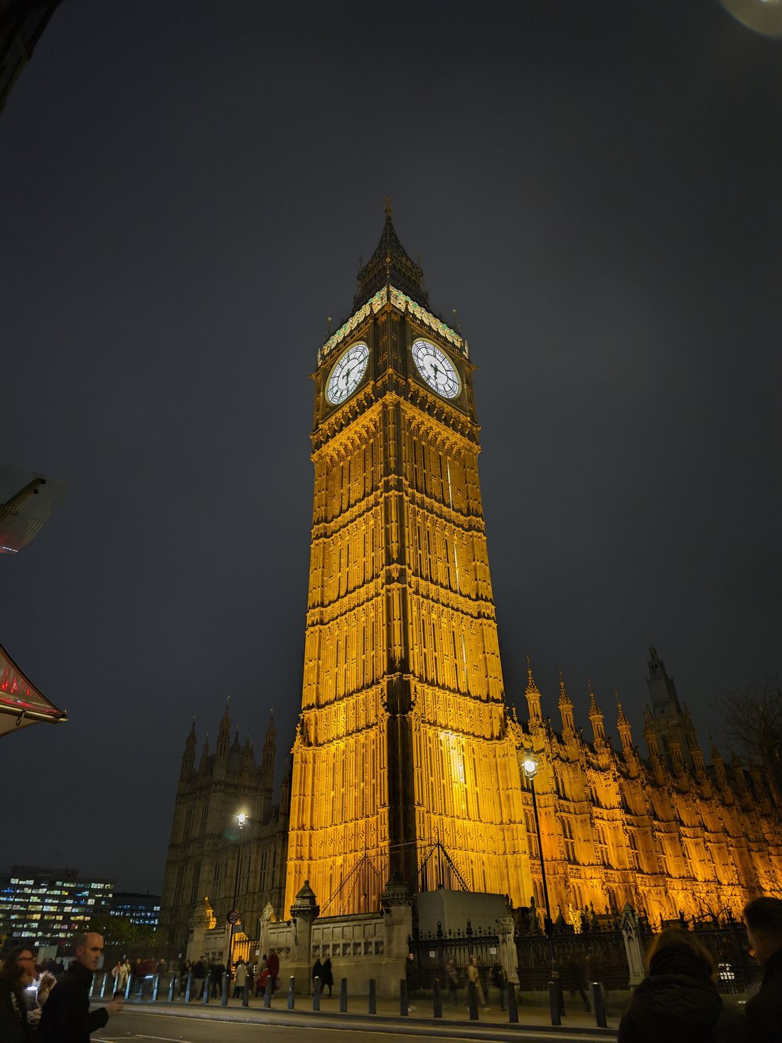 Big Ben, the Elizabeth Tower, London at night